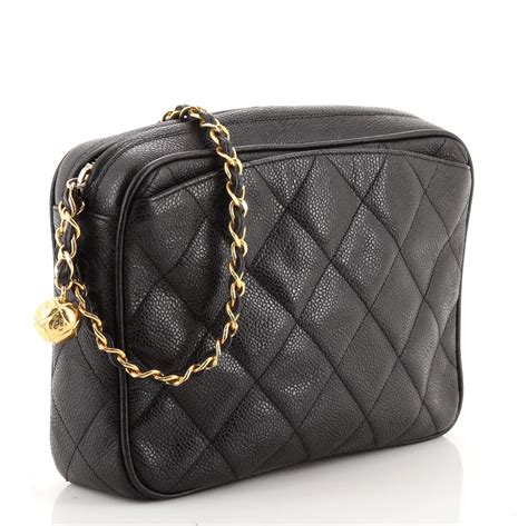 chanel case bag|chanel vintage quilted camera bag.